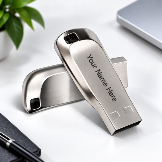 Custom Metal USB Flash Drive – Personalised Corporate Pen Drive