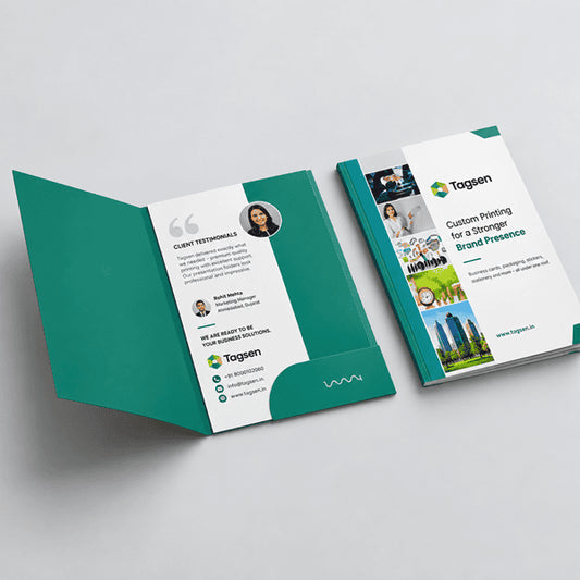Custom Presentation Folders – Branded Corporate Document Folder