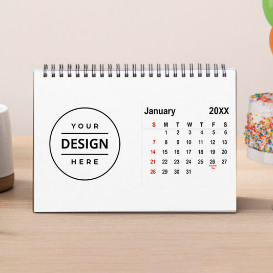 Customized Photo Desk Calendar – Personalized Tabletop Calendar