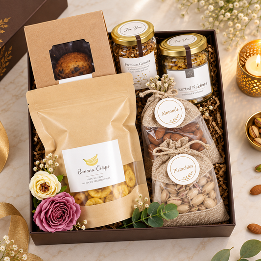 Premium Gourmet Dry Fruit & Healthy Snack Diwali Gift Hamper