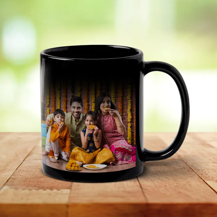 Personalized Photo Heat Reveal Colour Changing Mug